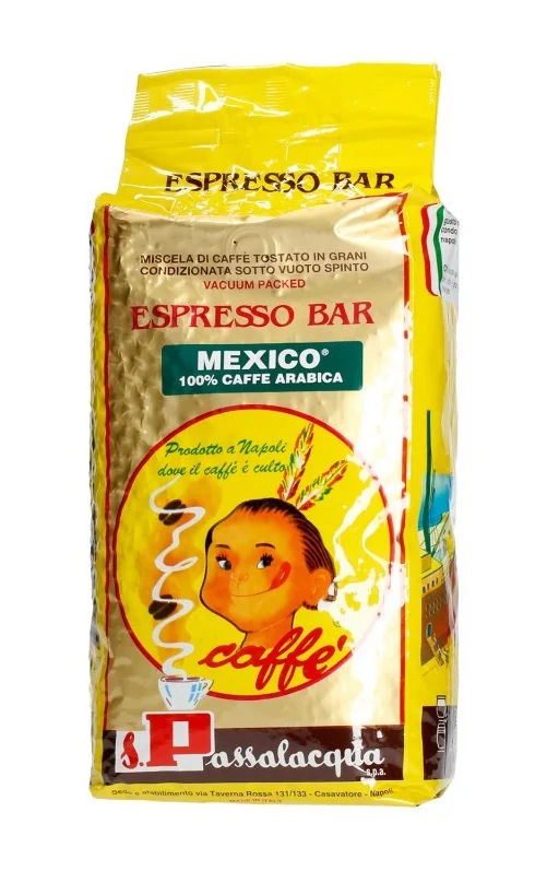 Passalacqua Mexico 100% Arabica zrnková káva 1 kg