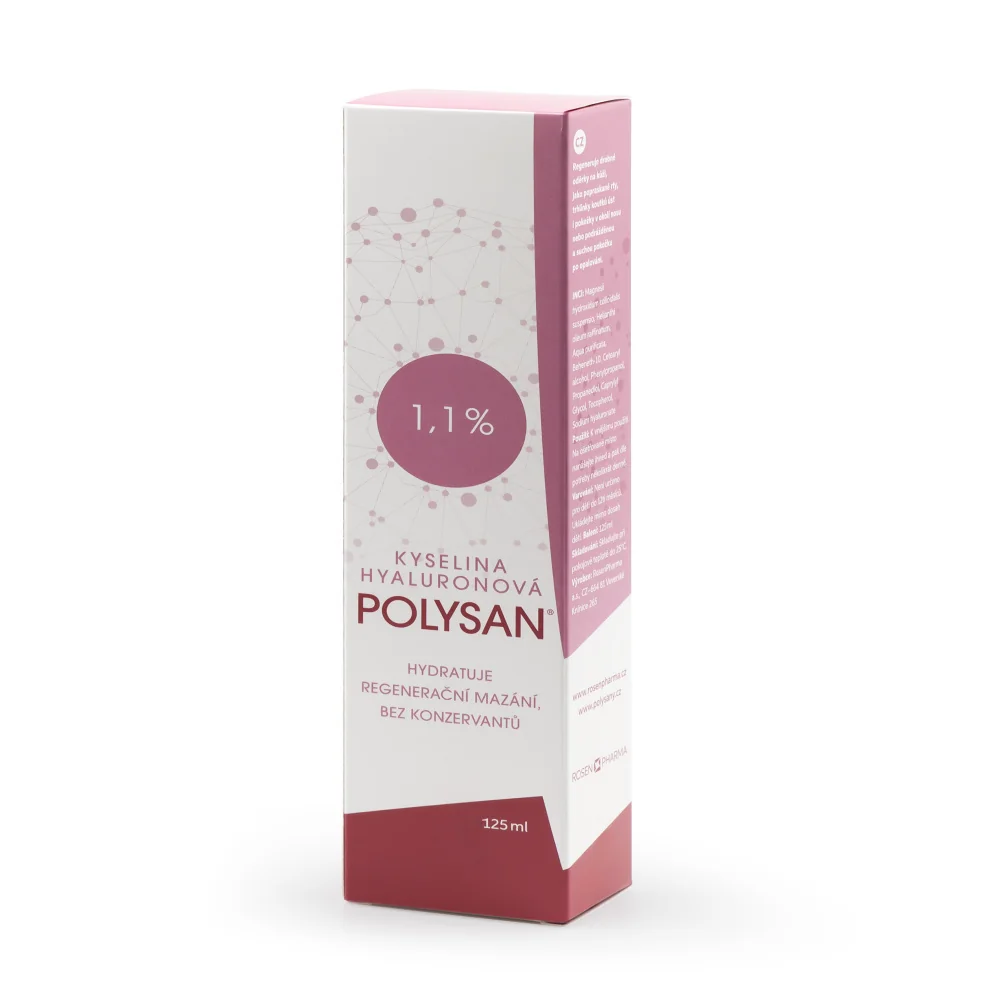 Rosen 1,1% Kyselina hyaluronová Polysan® 125 ml