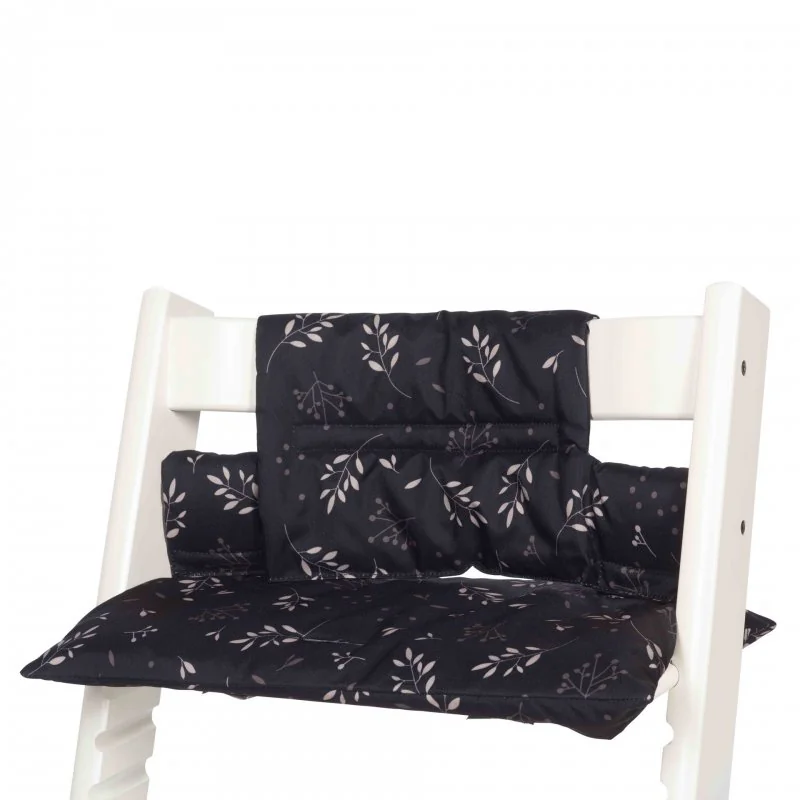 Dooky výplň do židličky Seat Cushion Set Romantic Leaves Black 