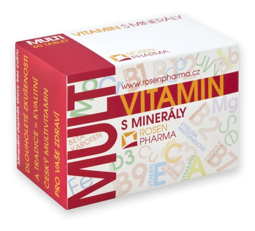 Rosen Multivitamin s minerály 60 tablet