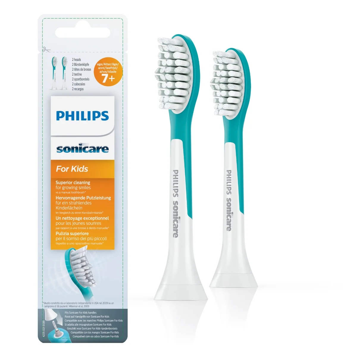 Philips Sonicare for Kids Standard HX6042/33 náhradní hlavice 2 ks