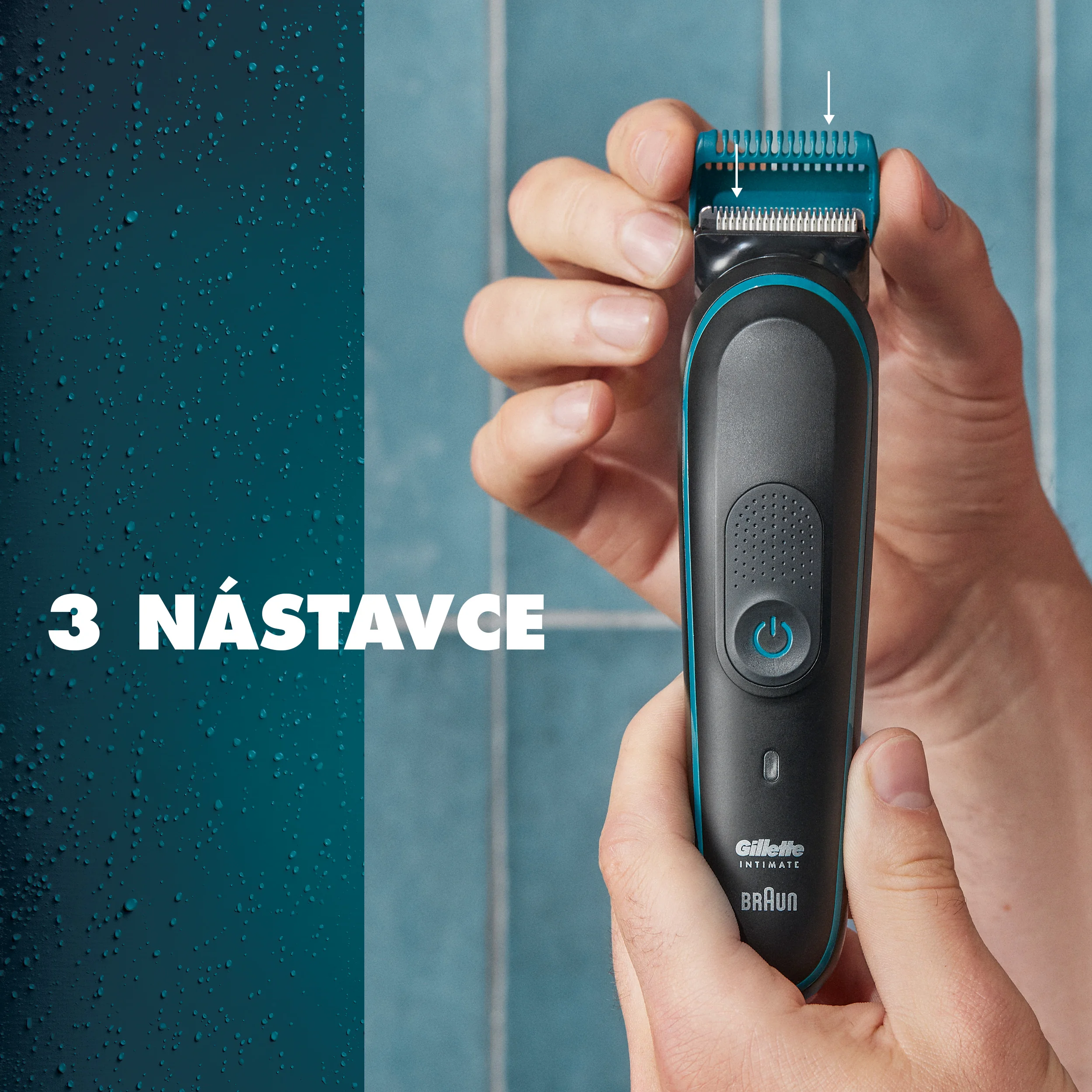 Gillette Body & Intimate Trimmer i5 zastřihovač na intimní partie a tělo