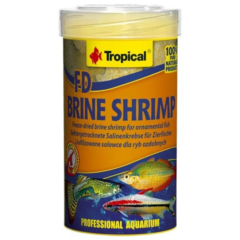 Tropical FD Brine Shrimp 100ml/8g lyofilizované artemie