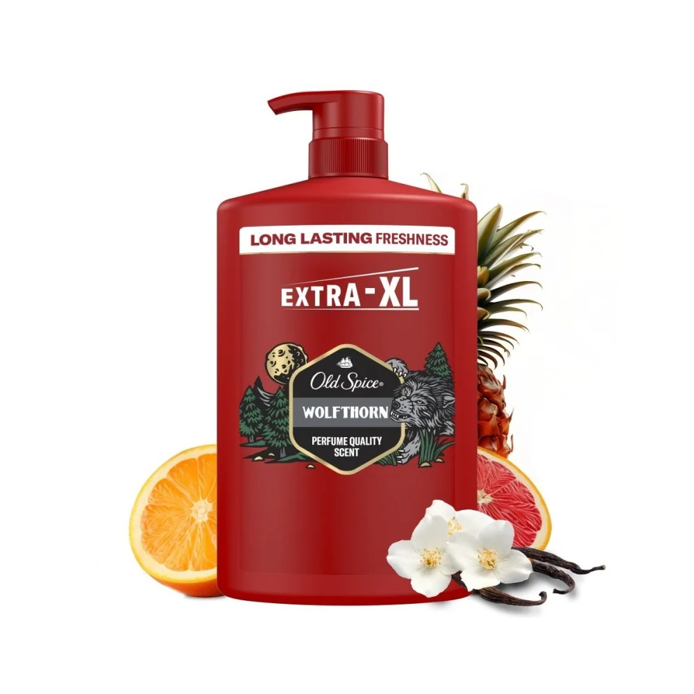 Old Spice Wolfthorn Pánský Sprchový gel a šampon 1000 ml