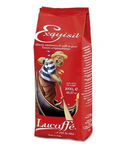 Lucaffé Exquisit 90% Arabica 10% Robusta zrnková káva 1000 g