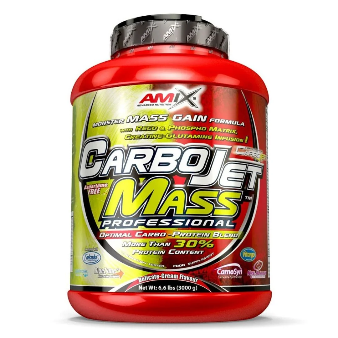 Amix Nutrition CarboJet Mass Professional 1,8kg - vanilka