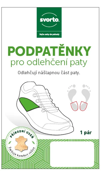 Svorto 041 Podpatěnky pro odlehčení paty vel. 43–46 1 pár