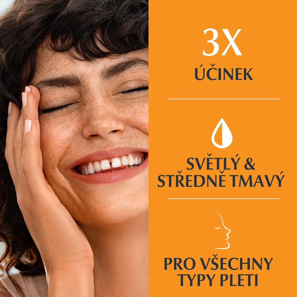 Eucerin Pigment Control Emulze na opalování na obličej s depigmentačním účinkem SPF 50+ světlá 50 ml