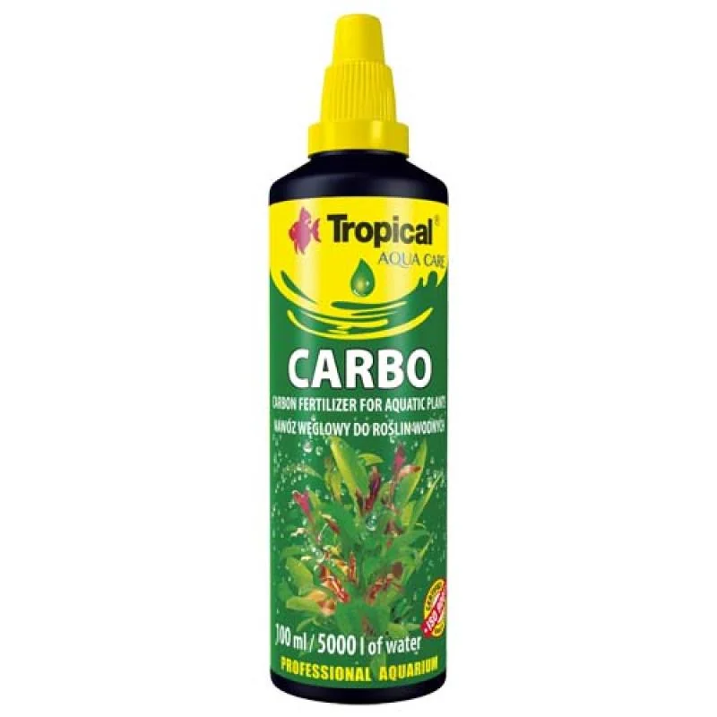 Tropical Tropical Carbo 250ml na 5.000l uhlíkové hnojivo pro akvarijní rostliny