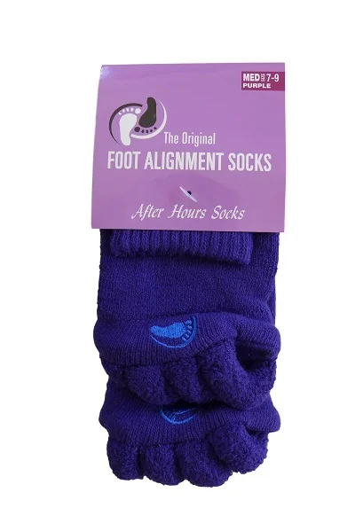 HappyFeet Adjustační ponožky Purple vel. M 1 pár