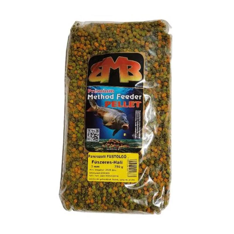 Buki MIX Oblakotvorný Method Feeder Pelet 3mm/ 750g Halibut- kořeněný