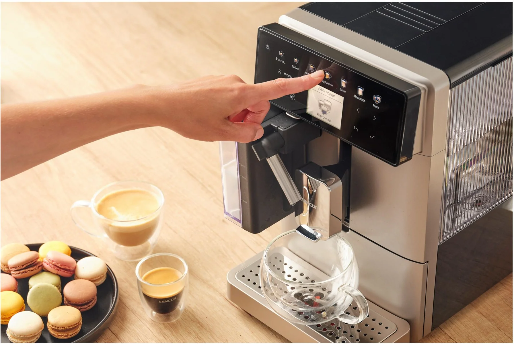 SENCOR SES 9350CH Espresso automatický kávovar