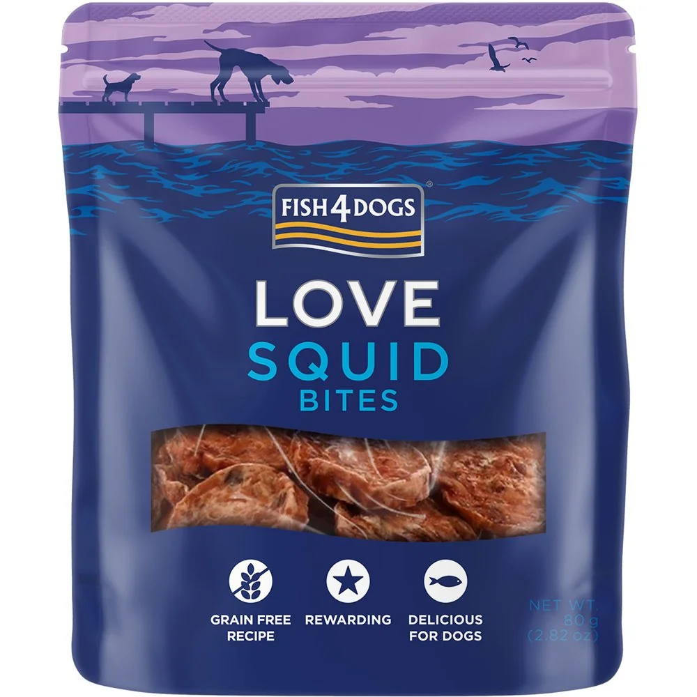 Fish4Dogs Pamlsky pro psy LOVE oliheň 80 g 