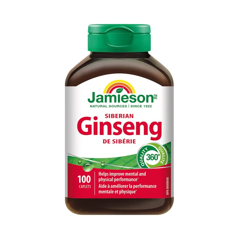 Jamieson Sibiřský ženšen 650 mg 100 tablet