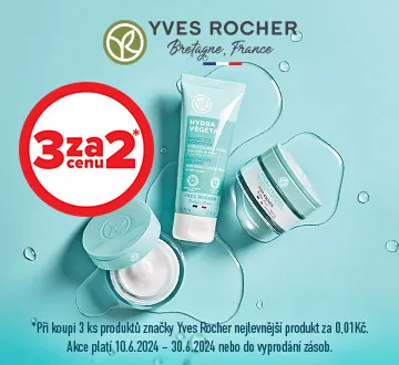 Yves Rocher 3za2 (červen 2024)