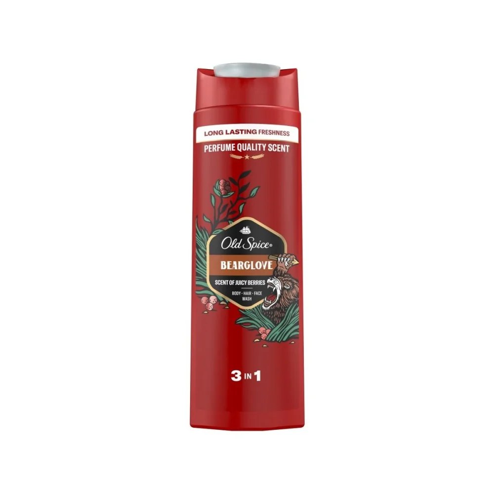 Old Spice Bearglove Pánský sprchový gel a šampon 400 ml