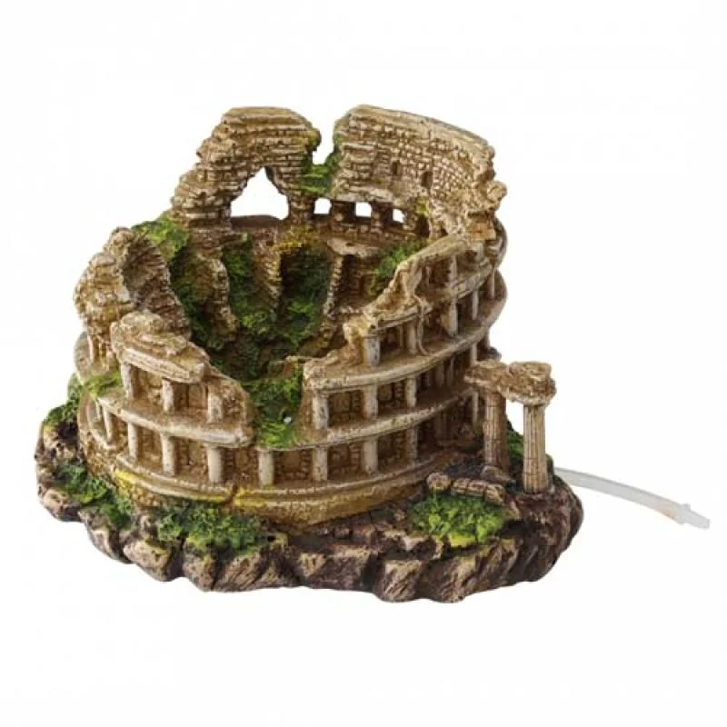 Ebi Dekorace do akvária COLOSSEUM  ML 23x19,5x13cm vzduchovací dekorace do akvári