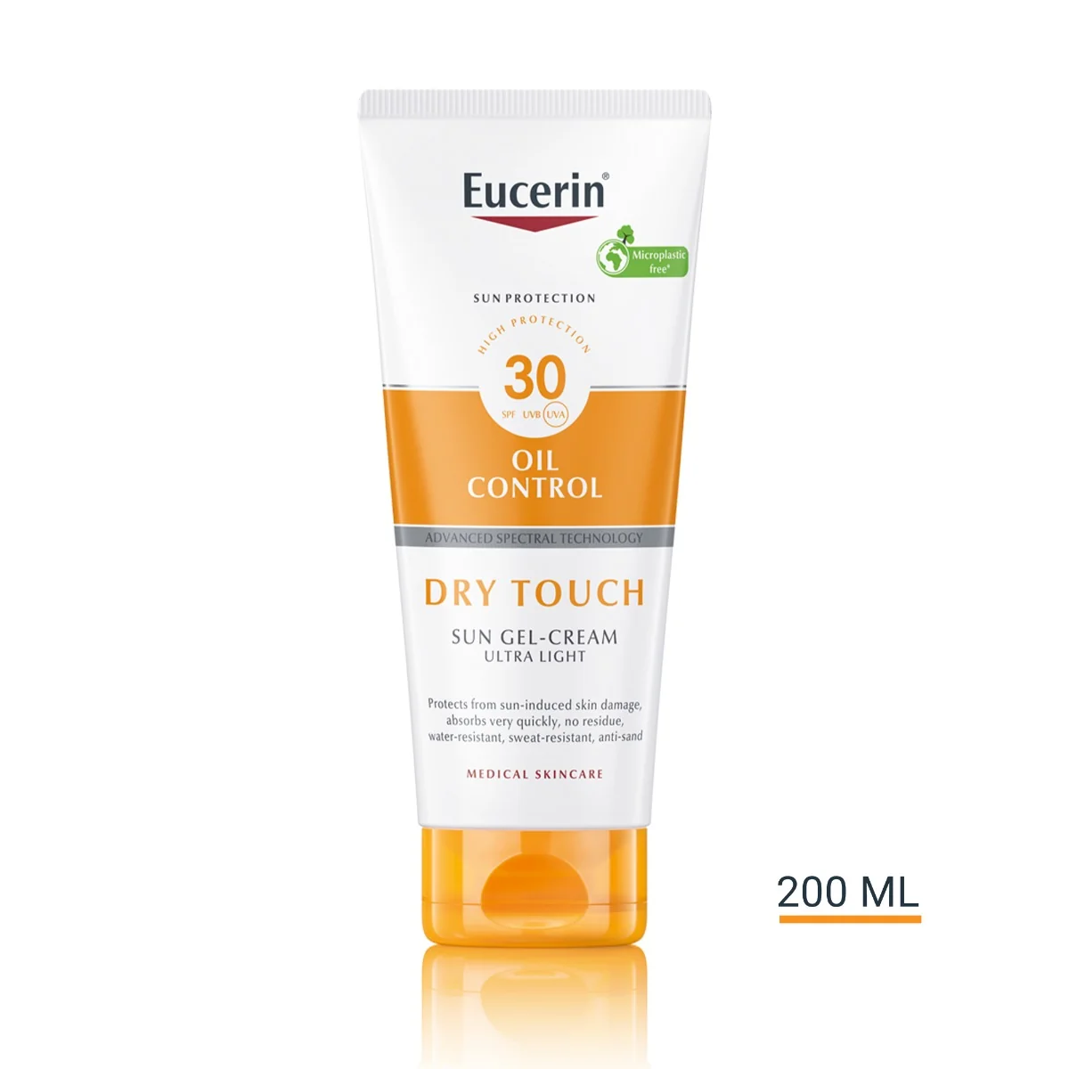 Eucerin Dry Touch SPF30 krémový gel 200 ml