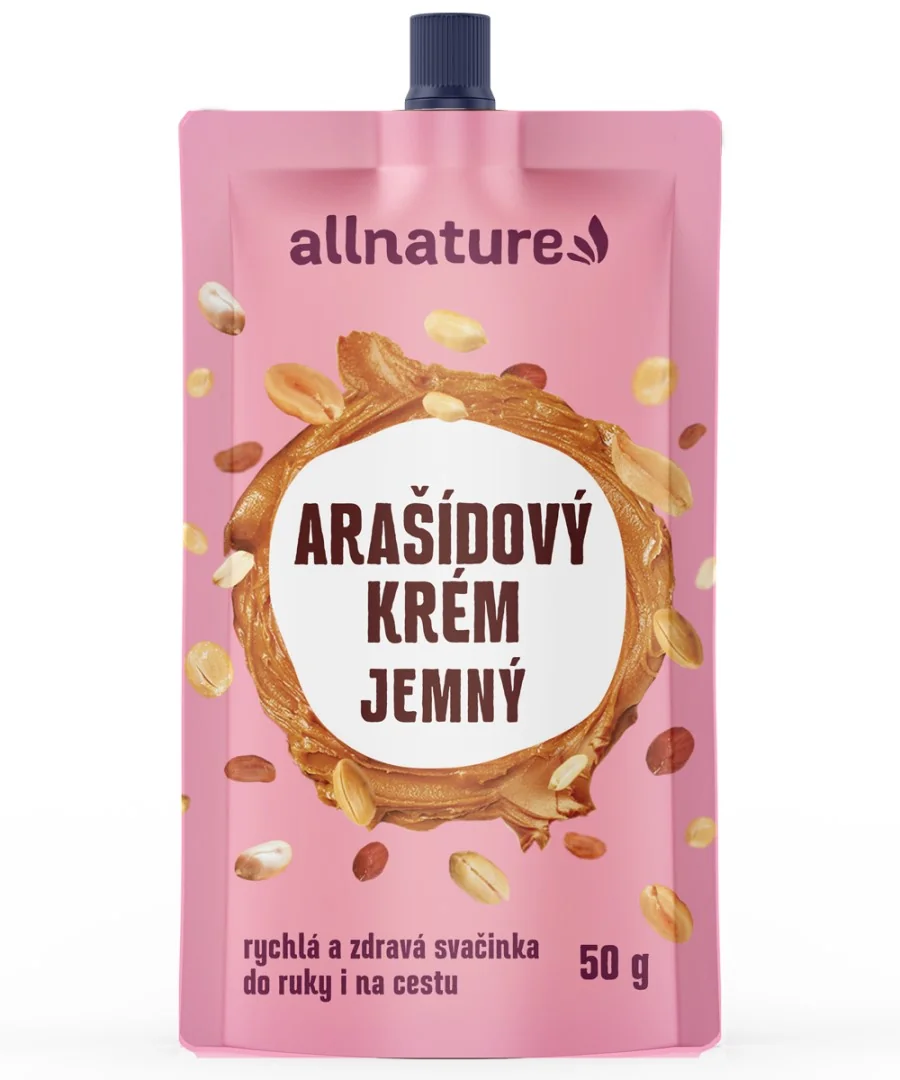 Allnature Arašídový krém jemný 50 g