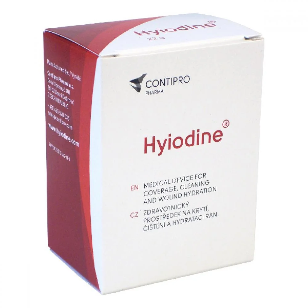 Hyiodine gel na rány 50 g