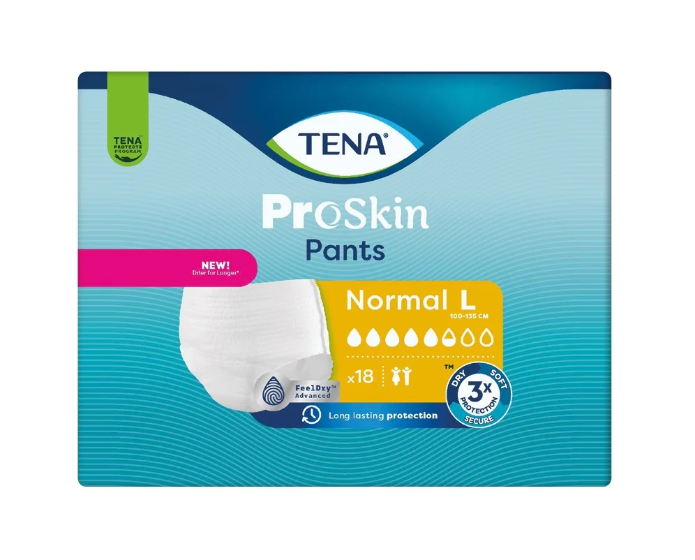 Tena Pants ProSkin Normal L inkontinenční kalhotky 18 ks