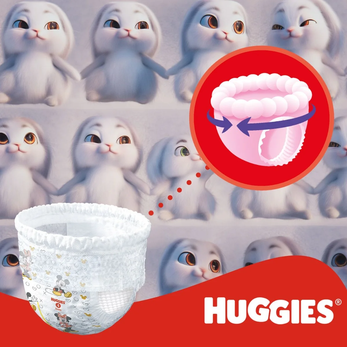 Huggies Little Movers Pants 6 15-25 kg jednorázové plenkové kalhotky 30 ks