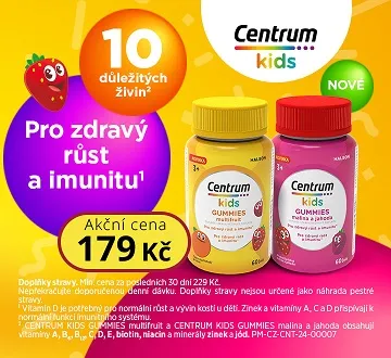 Centrum Kids 179 Kč (květen 2024)