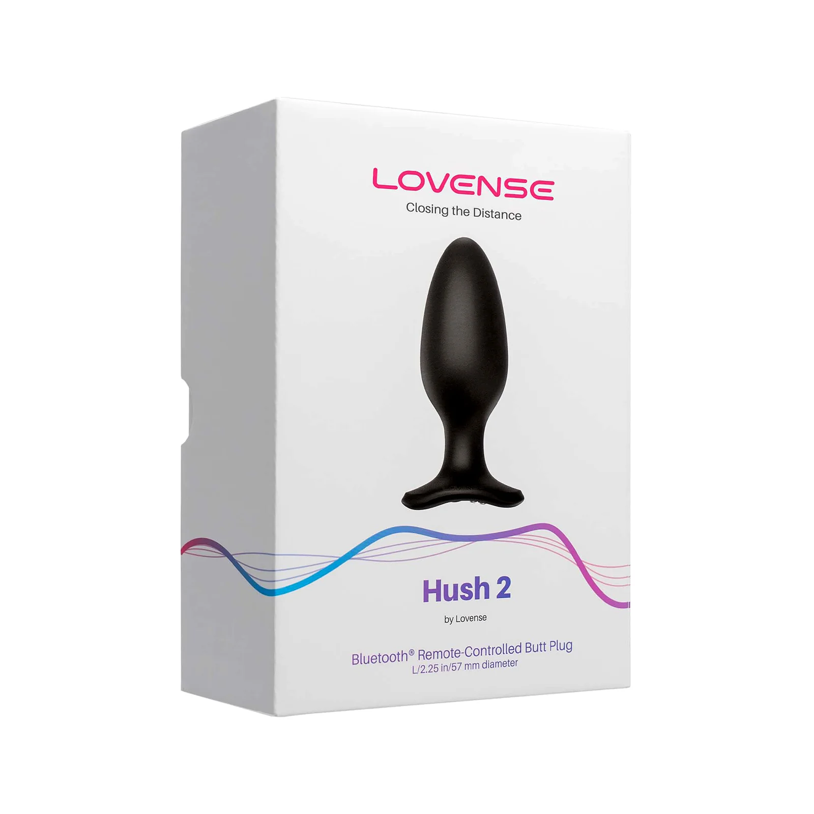 Lovense Vibrační anální kolík LOVENSE - HUSH 2 L 57 mm 