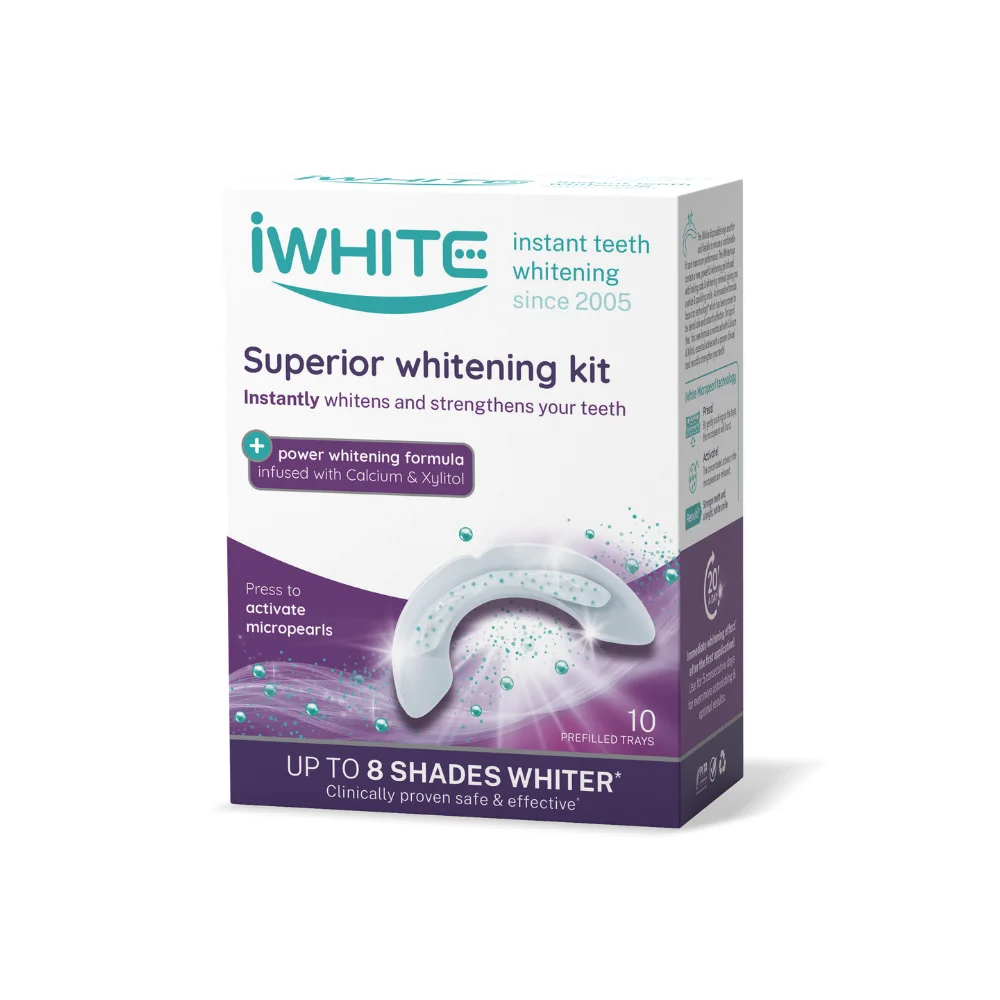 iWhite Superior sada na bělení zubů 10x0,8 g