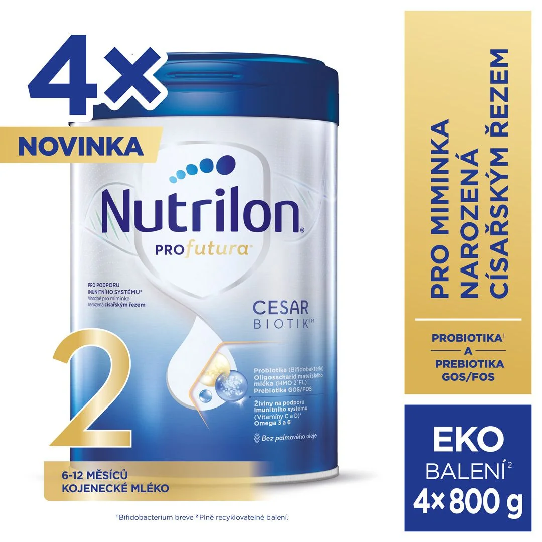 Nutrilon Profutura 2 Cesarbiotik 4x800 g