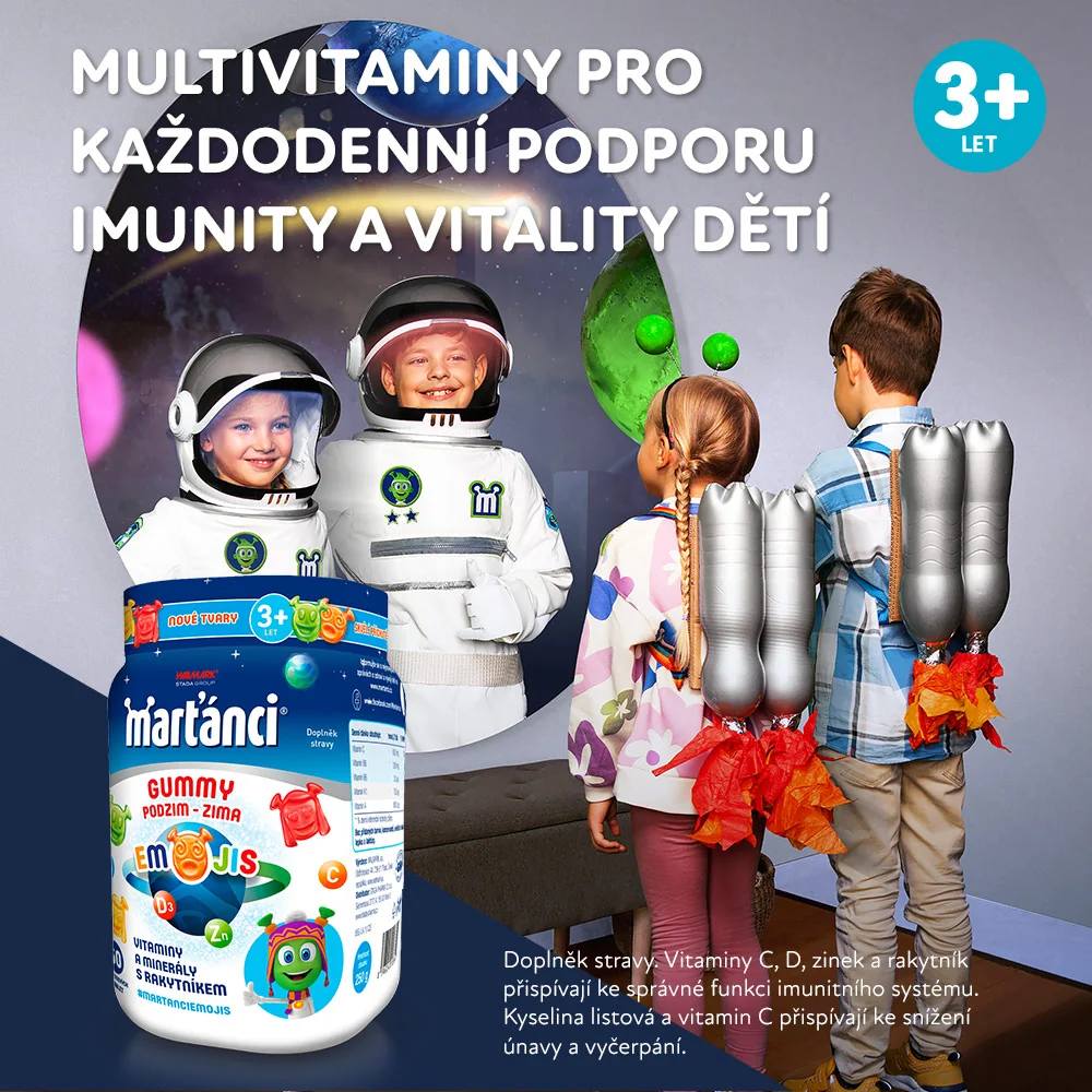 Marťánci Gummy PODZIM - ZIMA 50 ks