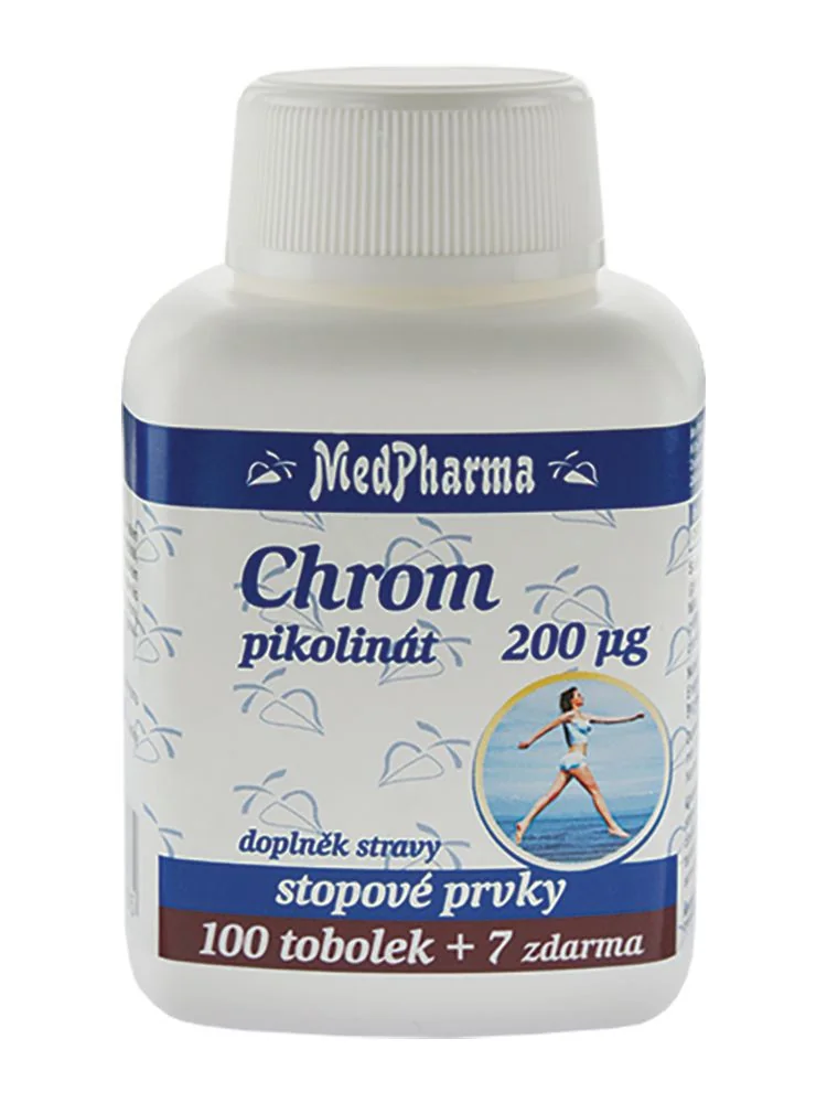 Medpharma Chrom pikolinát 200 mcg 107 tobolek