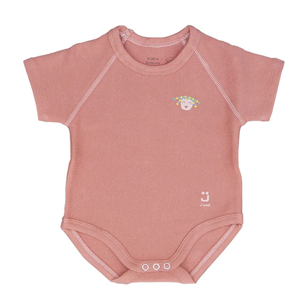 J BIMBI Warm Rostoucí body 0-36m 1 ks old rose