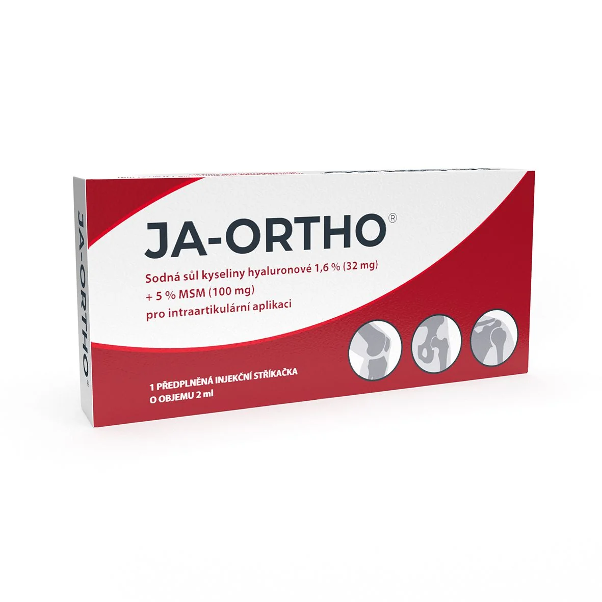 JA-ORTHO Předplněná injekční stříkačka o objemu 2 ml 1 ks