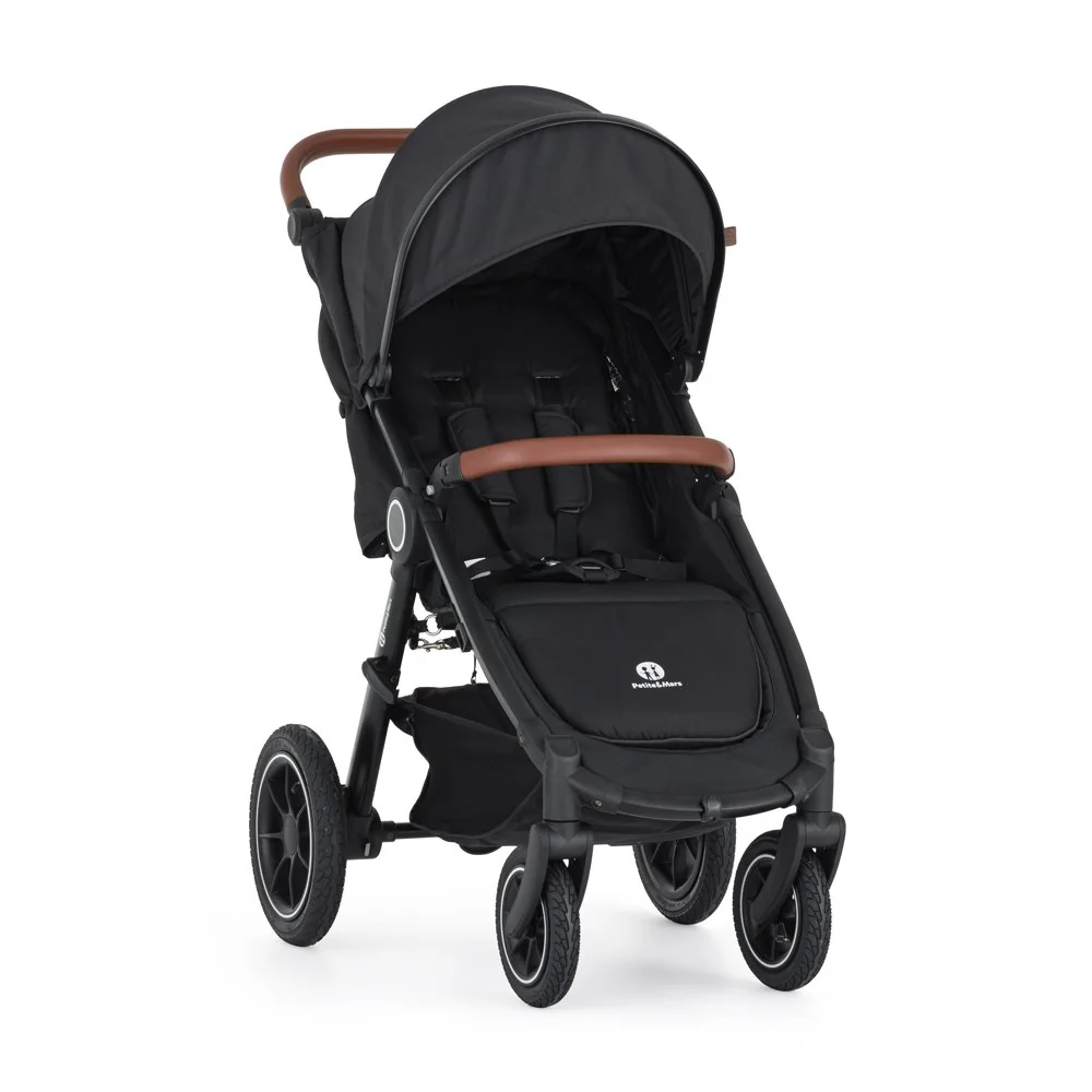 Petite&Mars Kočárek sportovní Street2 Air Oak Perfect Black 