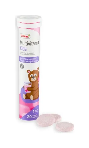 Dr. Max Multivitamin KIDS 20 šumivých tablet