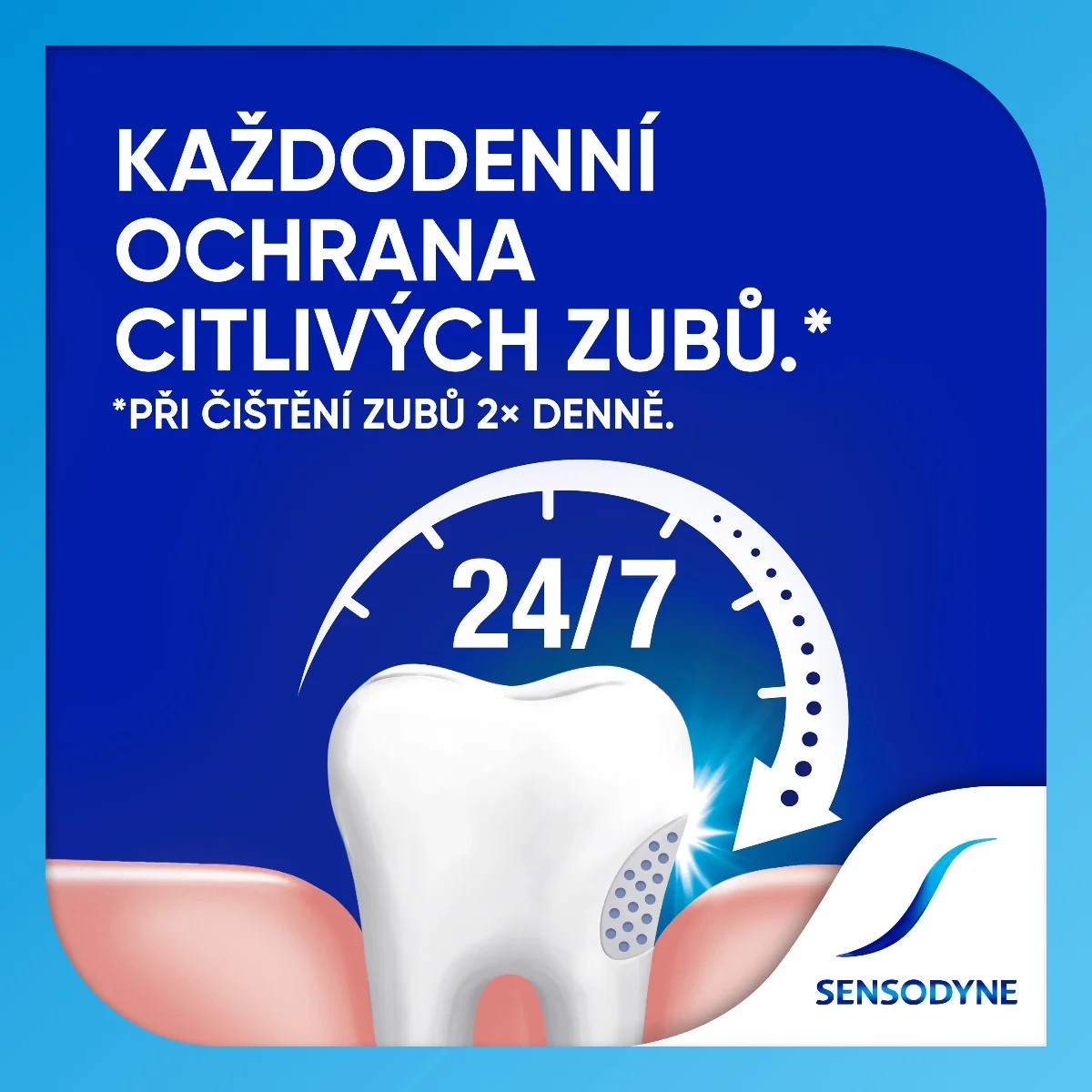 Sensodyne Fluoride zubní pasta 75 ml