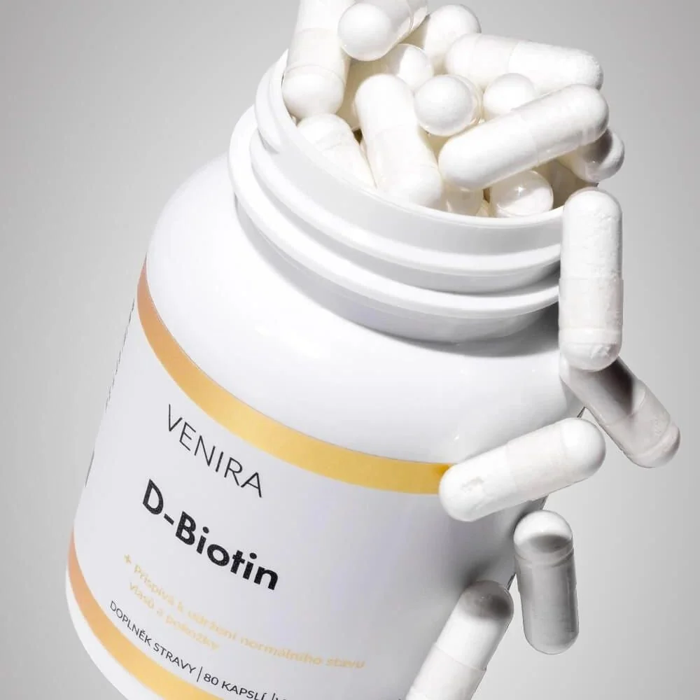 Venira D-Biotin 80 kapslí