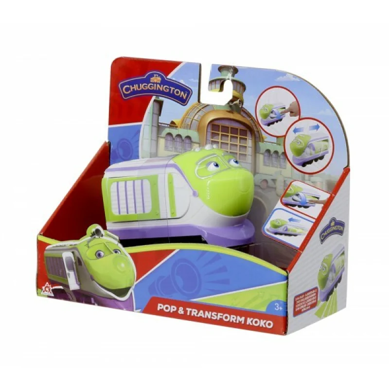 Chuggington Veselé vláčky Pop&Transform Koko 