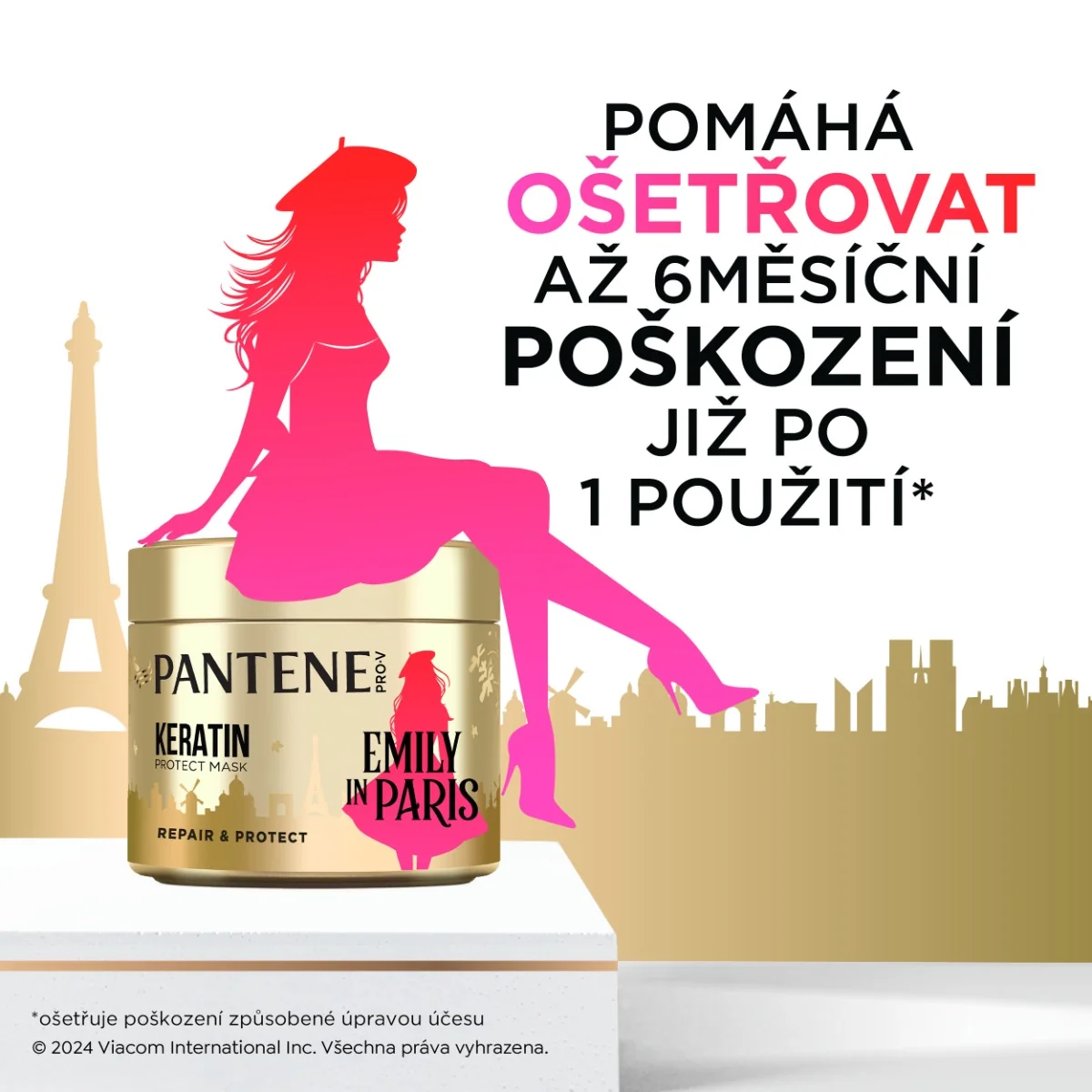 Pantene Pro-V Emily in Paris dárková sada