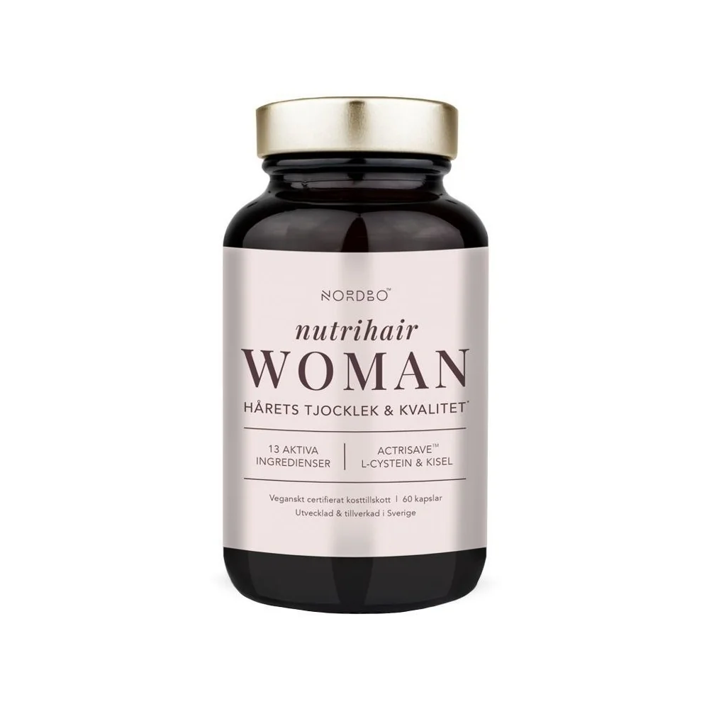 Nordbo Nutrihair Woman 60 kapslí