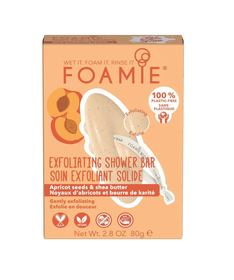 Foamie Shower Body Bar More Than A Peeling tuhá sprchová péče 80 g