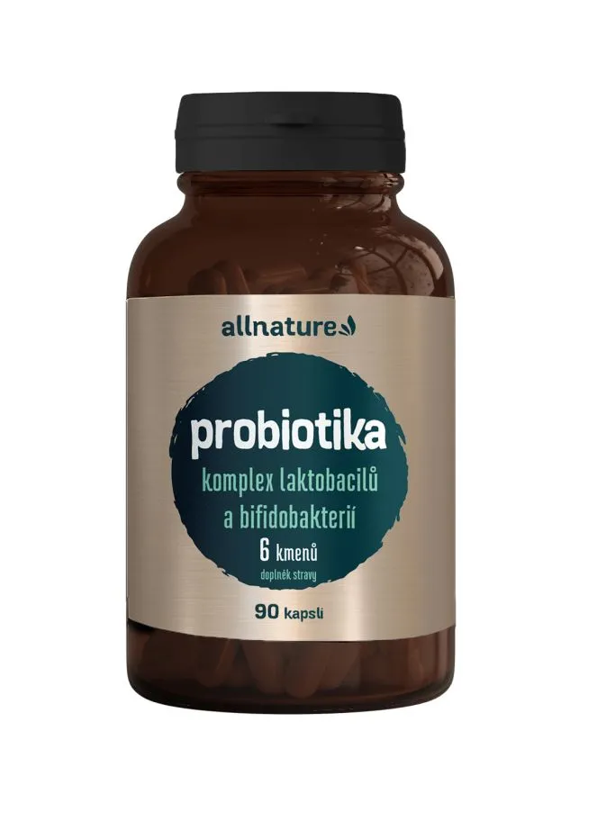 Allnature Probiotika Komplex laktobacilů a bifidobakterií 90 kapslí