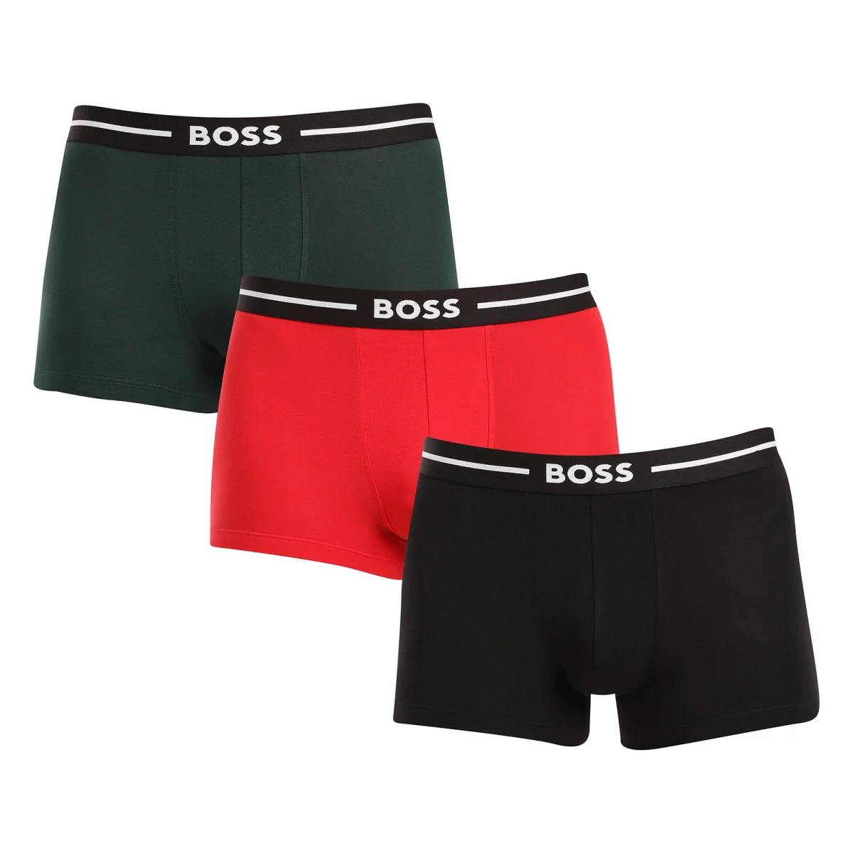 BOSS 3PACK pánské boxerky vícebarevné (50517833 980) L