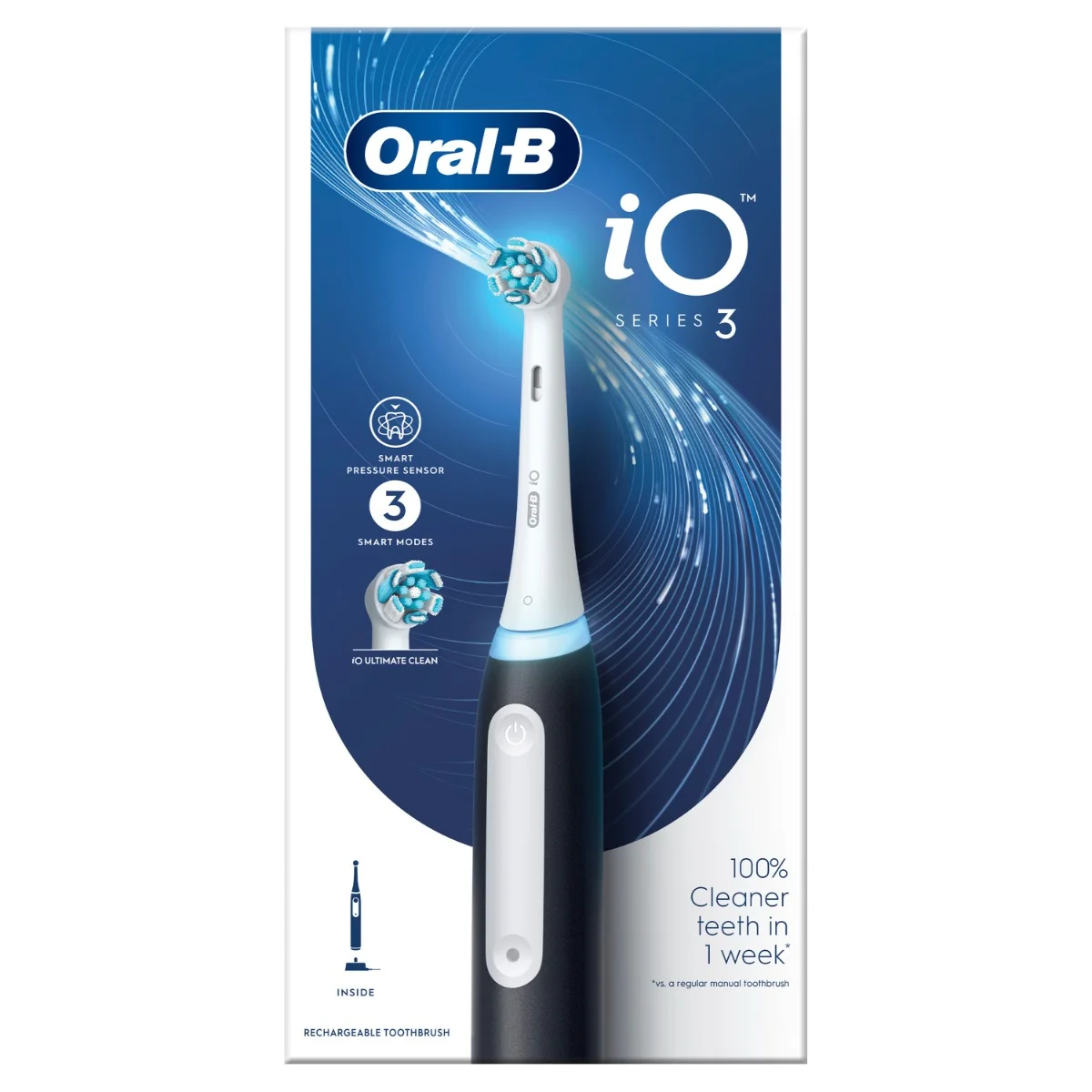 Oral-B iO Series 3 elektrický zubní kartáček Black