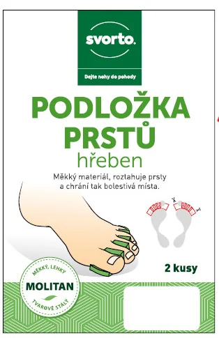 Svorto 039 Podložka prstů – hřeben vel. 34–37 (1) 2 ks