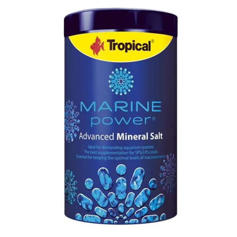 Tropical Marine Power Advance Mineral Salt 1000ml/1000g k vyrovnání poměru prvků tak,