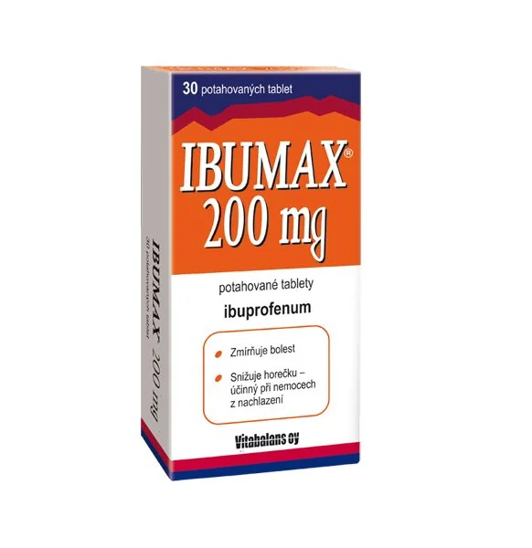 Ibumax 200 mg 30 tablet