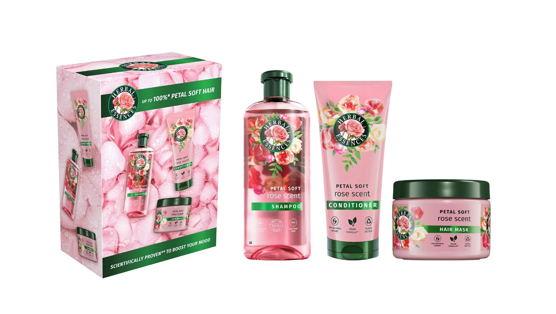 Herbal Essences Rose Petal Soft dárková sada