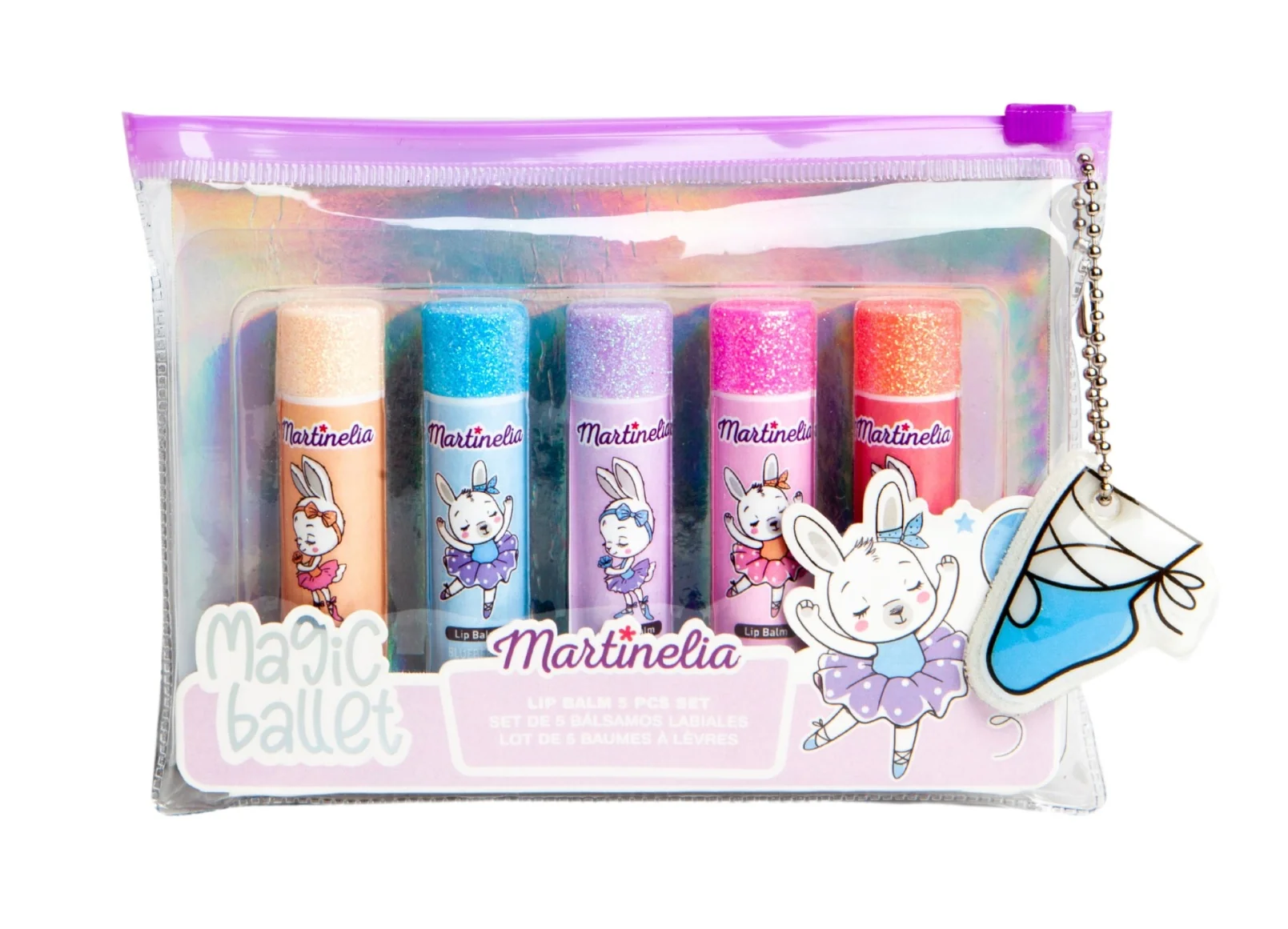 Martinelia Magic Ballet balzámy na rty 5 ks